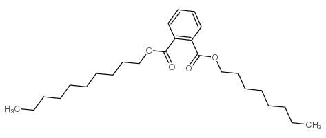 decyl octyl phthalate structure