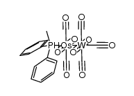 trans-(PMePh2)(OC)4OsW(CO)5结构式