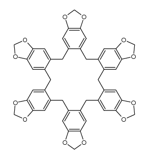 4,5,11,12,18,19,25,26,32,33,39,40-hexakis-methylenedioxy-[1.1.1.1.1.1]orthocyclophane Structure