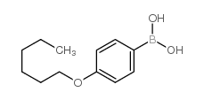 4-己氧基苯硼酸结构式