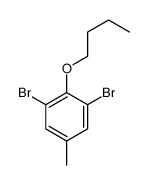 1,3-dibromo-2-butoxy-5-methylbenzene picture