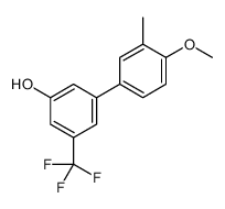 3-(4-methoxy-3-methylphenyl)-5-(trifluoromethyl)phenol Structure