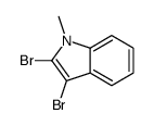 2,3-dibromo-1-methylindole Structure