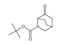 6-氧代-2-氮杂双环[2.2.2]辛烷-2-羧酸叔丁酯结构式