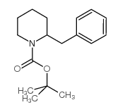 3-(苯基甲基)-1-哌啶羧酸 1,1-二甲基乙酯结构式