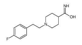 1-[2-(4-fluorophenyl)ethyl]piperidine-4-carboxamide Structure