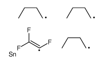 tributyl(1,2,2-trifluoroethenyl)stannane Structure