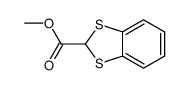methyl 1,3-benzodithiole-2-carboxylate结构式
