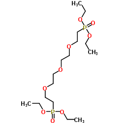 PEG3-bis-(ethyl phosphonate)结构式