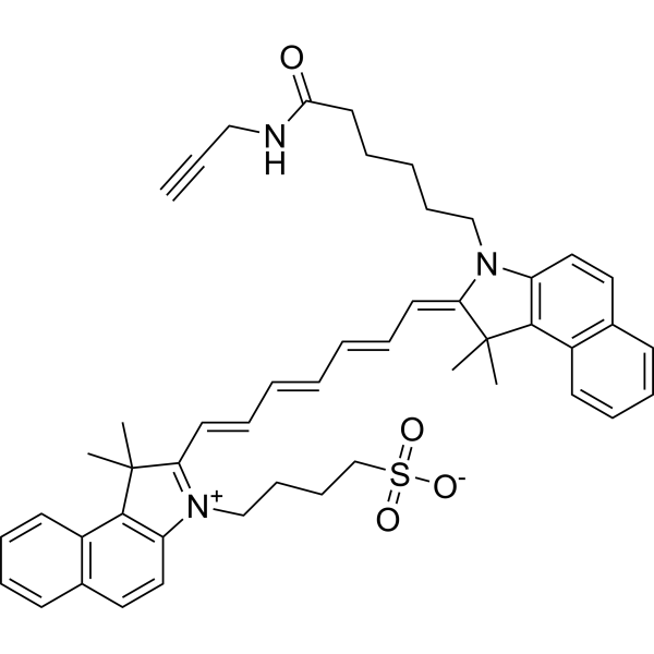 ICG-alkyne Structure