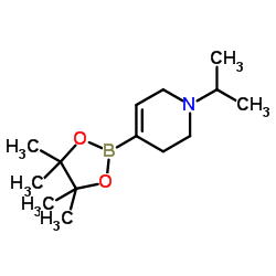 1-Isopropyl-4-(4,4,5,5-tetramethyl-[1,3,2]dioxaborolan-2-yl)-1,2,3,6-tetrahydro-pyridine picture