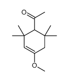 methoxytetramethyl cyclohexenyl methyl ketone结构式