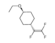 Cyclohexane, 1-ethoxy-4-(trifluoroethenyl)-, trans- (9CI)结构式