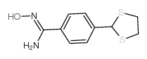 4-(1,3-dithiolan-2-yl)-n'-hydroxybenzenecarboximidamide结构式