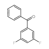 (3,5-二氟苯基)(苯基)甲酮结构式