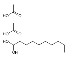 acetic acid,decane-1,1-diol结构式