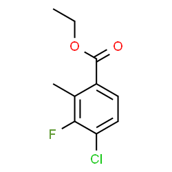 Ethyl 4-chloro-3-fluoro-2-methybenzoate picture