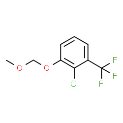 2-Chloro-1-(methoxymethoxy)-3(trifluoromethyl)benzene结构式