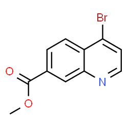 Methyl 4-bromoquinoline-7-carboxylate Structure