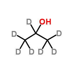 异丙醇-D7结构式