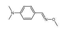 4-(Dimethylamino)benzaldehyde O-methyl oxime Structure