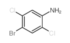 Benzenamine,4-bromo-2,5-dichloro- Structure