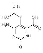 6-amino-5-(2-methylpropyl)-2-oxo-3H-pyrimidine-4-carboxylic acid picture