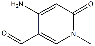 4-amino-1-methyl-6-oxo-1,6-dihydropyridine-3-carbaldehyde Structure