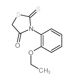 4-Thiazolidinone,3-(2-ethoxyphenyl)-2-thioxo- structure