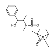 N-(2-hydroxy-1-methyl-2-phenylethyl)-N,7,7-trimethyl-2-oxobicyclo[2.2.1]heptane-1-methanesulphonamide Structure