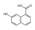7-羟基-萘-1-羧酸结构式