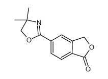 4,4-dimethyl-2-(1-oxo-1,3-dihydroisobenzofuran-5-yl)oxazoline Structure