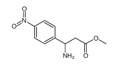 methyl 3-amino-3-(4-nitrophenyl)propanoate Structure