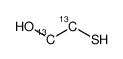 2-sulfanylethanol Structure