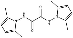 N1,N2-Bis(2,5-dimethyl-1H-pyrrol-1-yl)oxalamide Structure