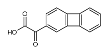 biphenylene-2-glyoxylic acid Structure