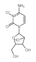 2(1H)-Pyrimidinone,4-amino-1-b-D-arabinofuranosyl-, 3-oxide Structure