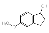 5-甲氧基-2,3-二氢-1H-茚-1-醇结构式