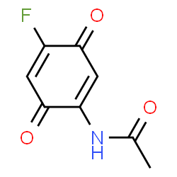 Acetamide,N-(4-fluoro-3,6-dioxo-1,4-cyclohexadien-1-yl)- structure