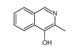 3-METHYLISOQUINOLIN-4-OL结构式