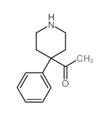 Ethanone,1-(4-phenyl-4-piperidinyl)-结构式