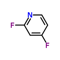 2,4-Difluoropyridine Structure