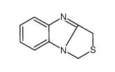 (9ci)-1H,3h-噻唑并[3,4-a]苯并咪唑结构式
