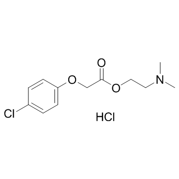 Centrophenoxine hydrochloride Structure