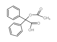 Benzeneacetic acid, a-(acetyloxy)-a-phenyl- picture