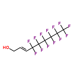 3-(全氟己基)-2-丙烯-1-醇结构式