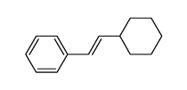 (2-cyclohexyl-vinyl)-benzene Structure