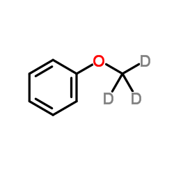 苯甲醚-甲基-d3结构式