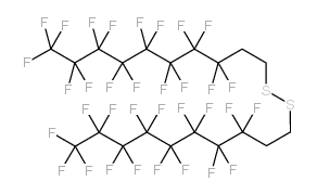 bis(3,3,4,4,5,5,6,6,7,7,8,8,9,9,10,10,10-heptadecafluorodecyl) disulphide Structure