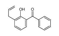 (2-hydroxy-3-prop-2-enylphenyl)-phenylmethanone Structure